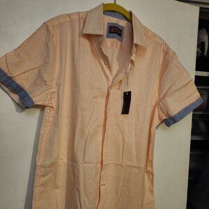Mens Button Down Short Sleeve